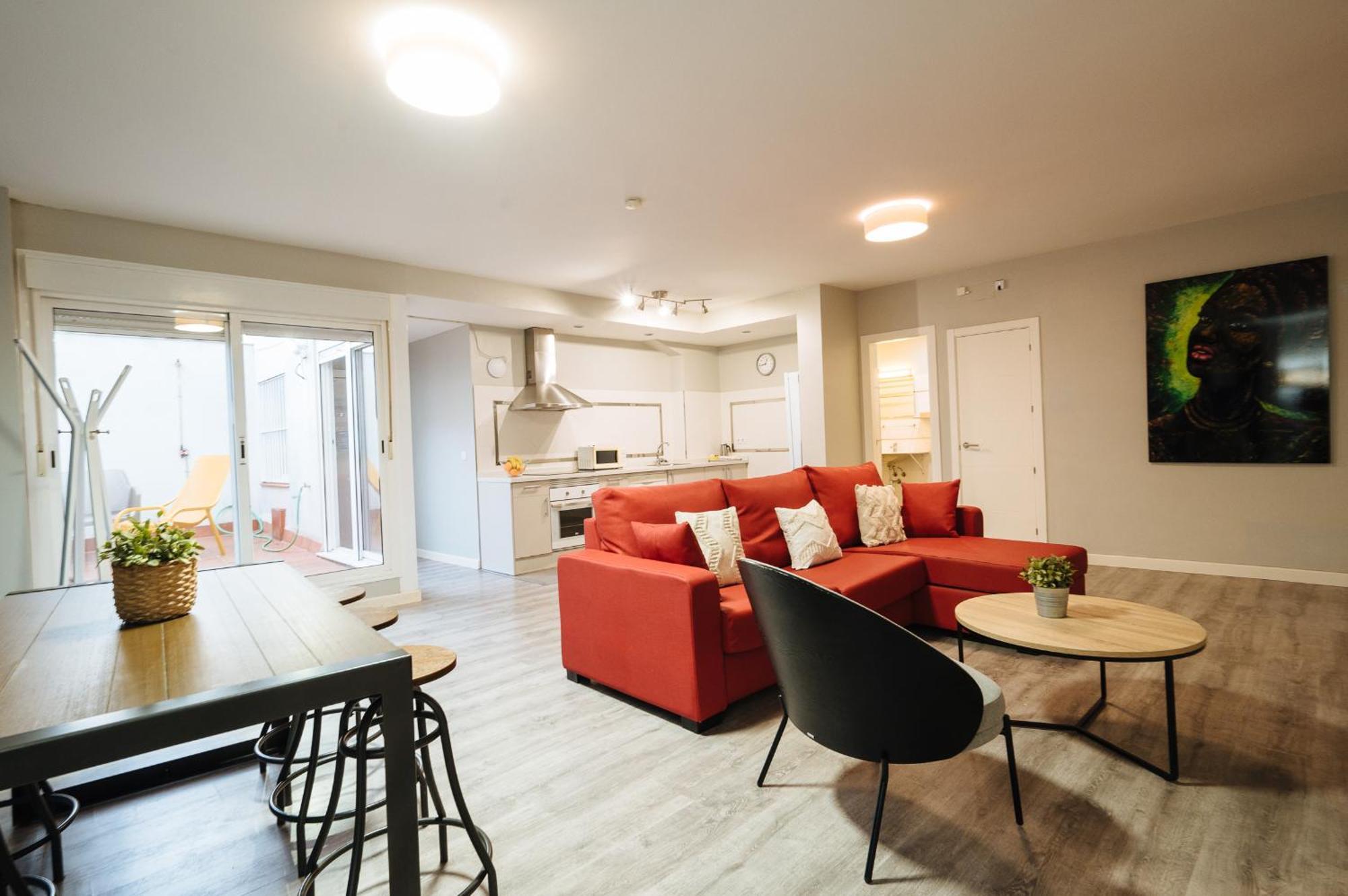 The Zentral Suites & Apartments Севиля Екстериор снимка